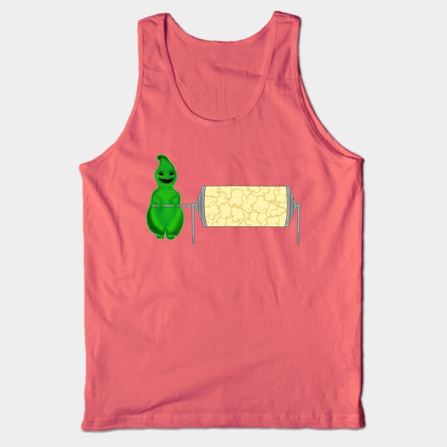 Oogie Popcorn Turner Tank Top by meggbugs